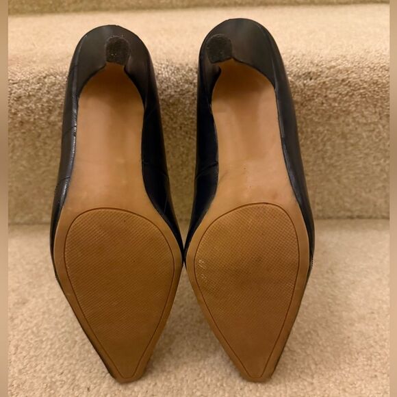 Karen Scott Clancy Pointed‎ Toe Classic Pumps Heels Navy Blue Size 9M - Picture 8 of 9